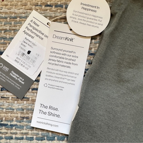 NWT Vuori Boyfriend Jogger in Laurel Heather Green Size X-Small - Picture 11 of 11